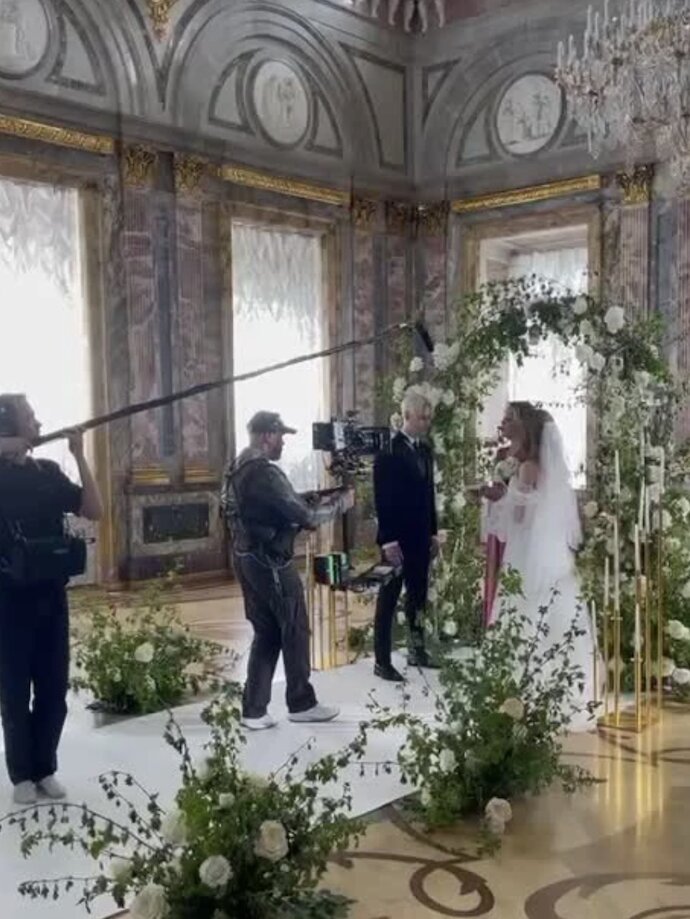 31-летний российский певец SHAMAN обнародовал первые кадры со своей свадьбы 